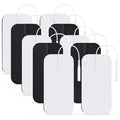 Auvon Tens Unit Pads 2 X4 10 Pcs 3Rd Gen Latex-Free Rectangular Replacement Pads Electrode Patches With Upgraded Self-Stick Performance For Electrotherapy