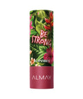 Almay Lip Vibes Lipstick with Vitamin E Oil and Shea Butter Matte Finish Hypoallergenic Be Strong, 0.14 Oz