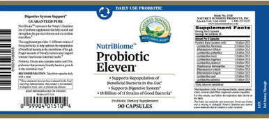 Nature'S Sunshine Probiotic Eleven 90 Capsules (Pack of 4)