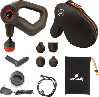 Deep Tissue Massage Gun With Heat Gun Massager With Heat Ball Technology 4 Speed Option Massage Guns Portable Massage Gun Handheld Massage Gun, Travel Massage Gun For Muscle Relief 3