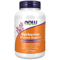 NOW Supplements Berberine Glucose Support Combined with MCT Oil for Optimal Berberine Absorption 90 Softgels