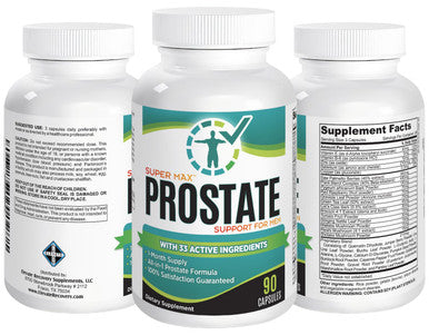 Elevate Recovery Supplements Prostate Health Support Supplement With 33 Active Ingredients - Prostate Supplements For Men - Prostate Pills - 90 Capsules