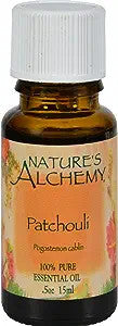 Pure Essential Oil Patchouli 0.5 Oz By Natures Alchemy