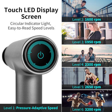 Arboleaf Massage Gun, Massage Gun Deep Tissue, Fsa Hsa Eligible Muscle Percussion Massage Gun Handheld, Powerful Portable Back Massager Gun With Carry Case For Athletes, Relax, Christmas Gifts