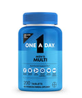 One A Day Multivitamin for Men Daily Mens Multivitamins with Vitamin D Zinc Folic Acid and B Vitamins Physical Energy Support 200 Count