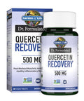 Garden of Life Quercetin Post Workout Recovery With Zinc Turmeric & Green Tea Dr Formulated Healthy Inflammatory Response & Joint Support - Gluten Free Non Gmo Carbon Neutral 30 Tablets