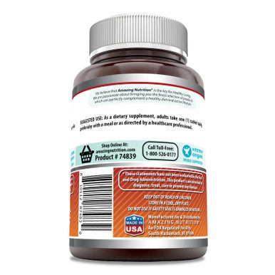 Amazing Formulas Folic Acid (Vitamin B9) 400 Mcg Supplement | 500 Tablets | Non-Gmo | Gluten Free | Made In Usa