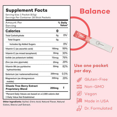 PREMAMA Prenatal Energy Boost Hormone Balance Drink Mix Bundle Stim Energy For PMS Menopause Prenatal 28 Servings