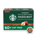 Starbucks K-Cup Coffee Pods, Caramel Naturally Flavored Coffee For Keurig Brewers, 100% Arabica, 1 Box (22 Pods)