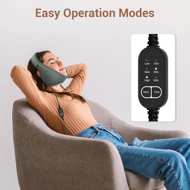 Comfytemp Face Heating Pad For Tmj Relief, Fsa Hsa Eligible Heated Face Mask With 3 Heat And Time Settings, Usb Electric Wearable Heating Pad For Face Jaw Chin Wisdom Teeth, Oral And Facial Surgery