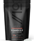 Vitamin B12 1000IU Methylcobalamin Softgels - Made with Cold-Pressed MCT Oil for Advanced Absorption - No Additives - Non-GMO, Gluten . 90 Softgels