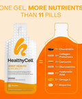 Healthycell Joint Health & Mobility Daily Liquid Supplement - Joint Support Supplement Inflammation Response Cartilage & Flexibility With Curcumin Glucosamine & Chondroitin - 30 Gel Packs
