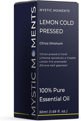 Mystic Moments | Lemon Cold Pressed Essential Oil - 50ml - 100% Natural