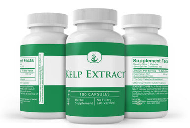PURE ORIGINAL INGREDIENTS Kelp Extract, (100 Capsules), Pure, No Additives Or Fillers, Lab Verified