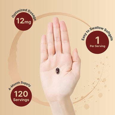 Naturebell Astaxanthin 12mg 120 Softgels Made with Astax Max Strength from MicroAlgae Natural Antioxidant for Skin Eye Health NonGMO No Gluten 4 Month Supply