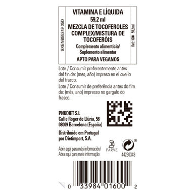 Solgar Liquid Vitamin E 2 Oz 59.2 ml