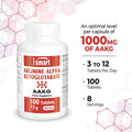 Supersmart Arginine Alpha Ketoglutarate AAKG 12 g Per Serving Amino Acid Boost Immune System Support Healthy Cardiovascular System Muscle Mass NonGMO Gluten Free 100 Tablets