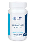 Klaire Labs Multi-Vitamin Complex - Once-Daily Mineral- Multivitamin with Metafolin Folate, Vitamin B6 & B12 (60 Capsules)