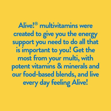 Alive! Once Daily Men'S 50+ Ultra - 60 Tablets By Nature'S Way