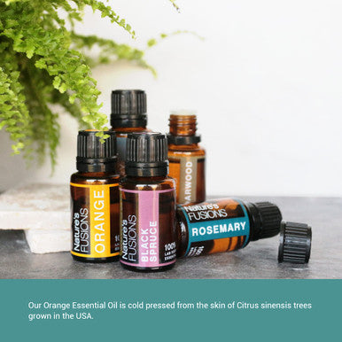Nature s Fusions Orange (Sweet) 100% Pure and Essential Oils 15 mL