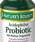 Nature's Bounty Probiotics Dietary Supplement, Supports Digestive and Intestinal Health, Probiotic Acidophilus, 120 Tablets