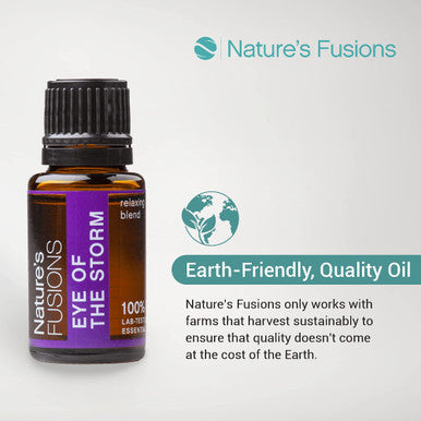 Natures Fusions Eye of Storm 100% Pure & Essential Oil Blend 15 mL