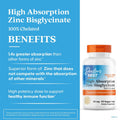 DoctorS Best High Absorption Zinc Bisglycinate 50Mg High Potency Supporting Enhancing Immune System Antioxidant Vc 90 Count