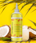 Aunt Jackies Girls E-Blast Vitamin E and Flaxseed Scalp Remedy Yellow 8 Fl Oz (Pack of 1)