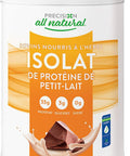 Precision All Natural Whey Isolate - Double Chocolate Chunk flavour, 850 g | Hormone-free and gluten-fee