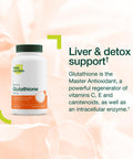 Fresh Nutrition Glutathione Supplement Capsule Strongest DNA Verified Glutathione Reduced Vegan Friendly Non GMO Gluten & Soy Free