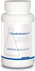 Biotics Research ChondroSamine S Comprehensive Joint and Connective Tissue Support 600 Elemental Glucosamine MSM Vitamin C Manganese Niacin Pantothenic Acid Folate B12 SOD Catalase 90 Caps