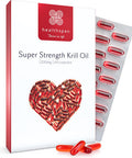 Healthspan Krill Oil 1,200mg | Super Strength | 60 Capsules | Sustainably Sourced | Vanilla Flavoured | Astaxanthin | Marine Phospholipids