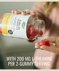 Nature's Way Calm Gummies, L-Theanine for Relaxation*, Fast Acting**, Non Drowsy, Fruit Punch Flavored, 90 Gummies