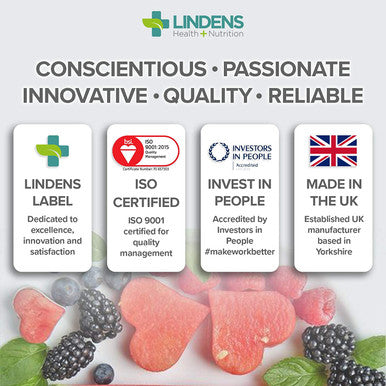 Lindens Vitamin B6 100mg Tablets - 100 Pack - Ultra-Potent 7000% Nrv Dose Contributes to Healthy Metabolism