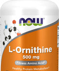 Now Foods L-Ornithine 500mg 60VC