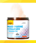 Country Life Maxi-Marine Collagen + Astaxanthin Sea-Based Beauty Tropical Punch Flavor 3.9 Fl Oz Powder Certified Gluten Free