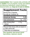 Nature'S Way Premium Herbal Asian Ginseng, Fights Fatigue*, 1,120Mg Per Serving, 100 Capsules