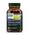 Gaia Herbs Rhodiola Rosea - Support Supplement Traditionally for Supporting Healthy Stamina and Endurance - With Siberian Rhodiola Root Extract - 120 Vegan Liquid Phyto-Capsules (60-Day Supply)