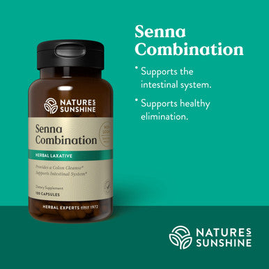 Nature'S Sunshine Senna Combination, 100 Capsules | Supports The Intestinal System, Promotes Colon Cleansing, And Acts As A Herba