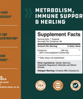 Bovine Colostrum Capsules with Immunoglobulin G - Colostrum Supplement and Muscle Builder for Gut Health Joint Support Immune Boost Bone Strength and Brain Support Probiotic Supplement