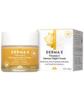 DERMA E Vitamin C Intense Night Cream Brightening and Hydrating Facial Skin Renewing Cream Anti-Aging Overnight Facial Moisturizer 2 oz