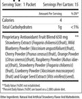 ViSalus Shape-Up Health Flavor Mix-in Strawberry (15 Packets)