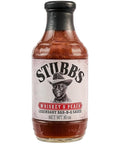 StubbÃ¢â‚¬â„¢s BBQ Sauce, Whiskey & Peach, Kosher, No Artificial Flavors, No High Fructose Corn Syrup, Sweet and Tangy Sauce for Ribs, Chicken, Wings, Steak, Pork & More, 18 oz