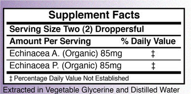 Herb Lore Alcohol Eusacea Tincture 2 fl oz - Liquid Eusacea for Kids & Adults - Herbal Immune System Booster Supplement - Eusacea Augustifolia & Eusacea Purpurea Extract
