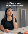 iHealth COVID-19 Antigen Rapid Test, 1 Pack, 5 Tests Total, FDA EUA Authorized OTC at-Home Self Test, Results in 15 Minutes with Non-invasive Nasal Swab, Easy to Use & No Discomfort