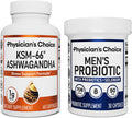 Physician'S Choice Mens Stress Bundle - KSM-66 Ashwagandha + Mens Proboiotic (70b probiotic)