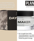 plant apothecary Day Maker: 1.7oz Daily Moisturizer with Vitamin E, Edelweiss, Watermelon, Apple, Lentil Fruit Extract - Retaining Skin Moisture - Hydrating Facial Cream & Skin Care for Men and Women