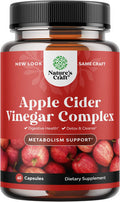 Potent Apple Cider Vinegar Capsules Ãƒâ€šÃ¢â‚¬â€œ ACV Pills Nutritional Supplements for Digestive Health with Natural Cleansing and Size Reducing Formula for Women and Men Designed to Help You Reach Your Goal