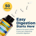 NewRhythm Probiotics 50 Billion CFU 20 Strains 120 Veggie Capsules