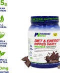 Performance Inspired Nutrition Diet Energy Ripped Whey Protein 25G Powerful Formula